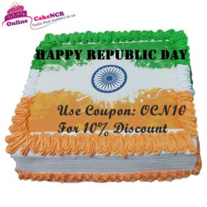 Republic Day Cake Delivery - Online Cake NCR