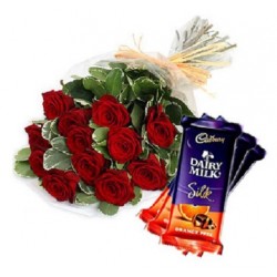 Combo Flowers Chocolate