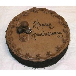 Chocolate Anniversary Cake