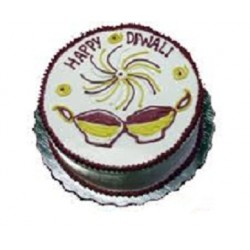 Diwali Chocolate Cake