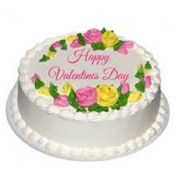 Happy Valentine Day Cake