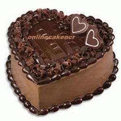 Heartshape Chocolate Cake