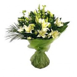 White Lily Bunch