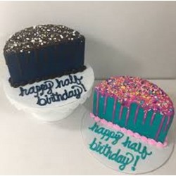 2- Half Birthday Cake